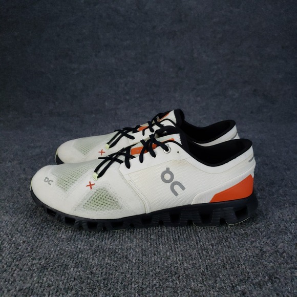 On Cloud X 3 Shoes Mens Size 12 White Black‎ Running Sneakers Lightweight main image 7